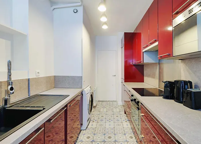 Daire Beautiful 2br 6p - Eiffel Tower Paris